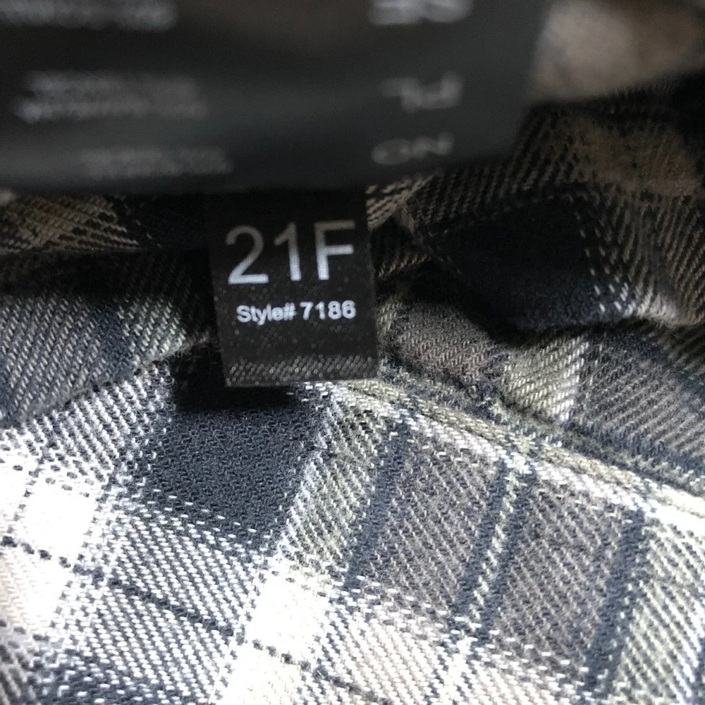 KUHL Dillingr Flannel Shirt Mens Medium Cotton Tencel‎ Long Sleeve Button Up